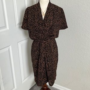 Vintage leopard dress